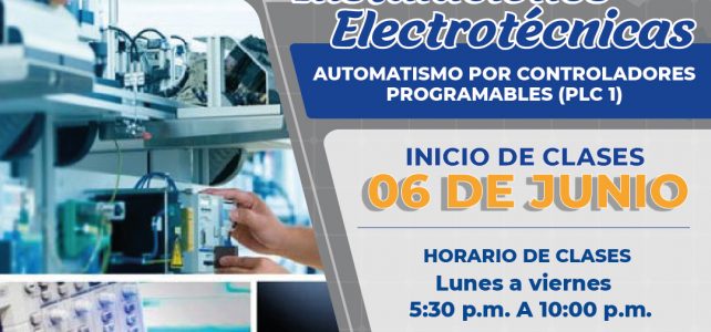 Matricula en Instalaciones electrotécnicas – Automatismo para controladores programables (PLC – I)